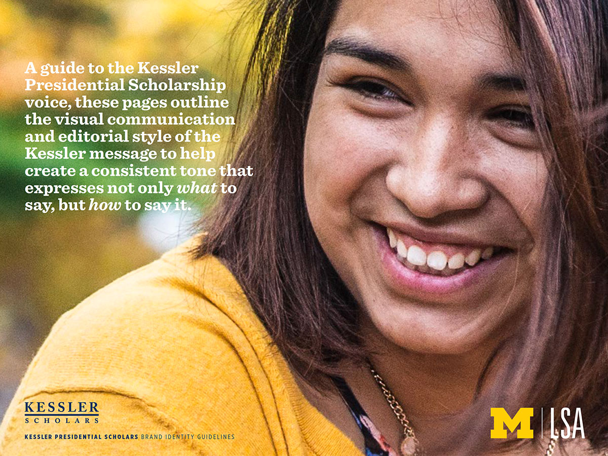 Kessler Scholars Brand Guidelines